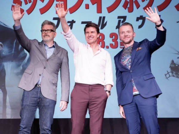 湯姆克魯斯東京宣傳《不可能的任務：全面瓦解》，石門水庫失守都被拍下了！