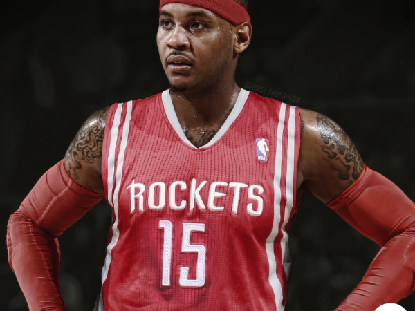 目標明確！Carmelo Anthony 加盟火箭與大鬍子 CP3 組成火箭三巨頭