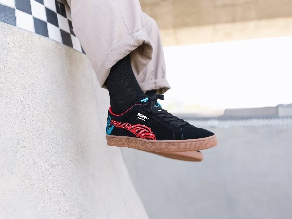 與滑板潮牌的神級聯名!PUMA x Santa Cruz 推出 SUEDE 50 週年紀念限量鞋款!