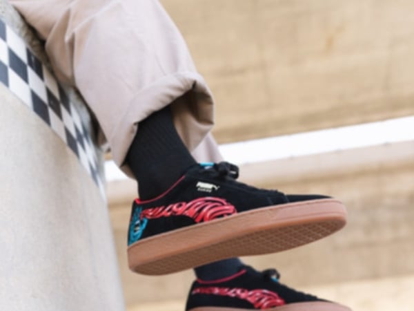 PUMA 經典 SUEDE 50週年限定 搖滾滑板潮牌 Santa Cruz 吶喊之手 招喚 SUEDE 街頭嘻哈狂魂 #SUEDE #ForAllTime
