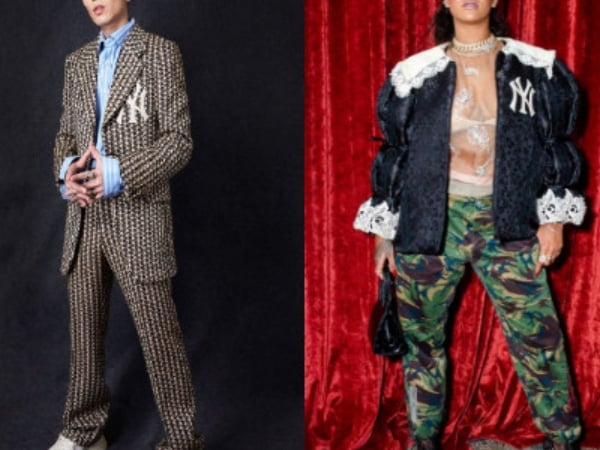 蕭敬騰、蕾哈娜都穿上 Gucci 新作大聯盟洋基系列！秋冬還翻玩自家 LOGO、漫畫女主角...