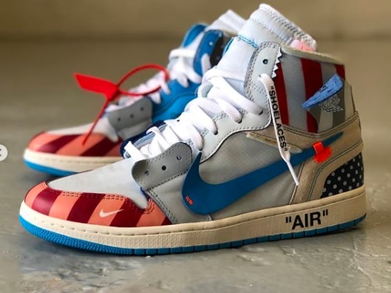全球僅此一雙！知名客製單位打造 Virgil Abloh x Parra Air Jordan 1 「神級聯名」球鞋登場！