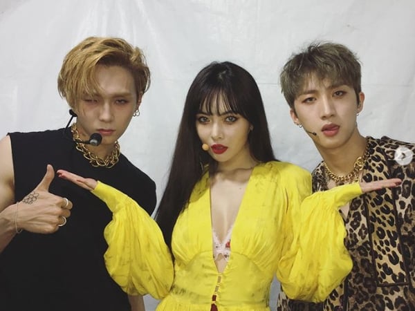 性感代名詞「泫雅」豪放胸頂 Triple H 同門師弟 E'Dawn!網友給負評:也太三八了吧?