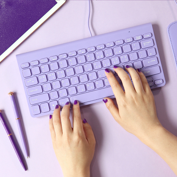紫外控注意！大創推出一系列「紫色生活周邊」 小編：鍵盤滑鼠好值得入手...