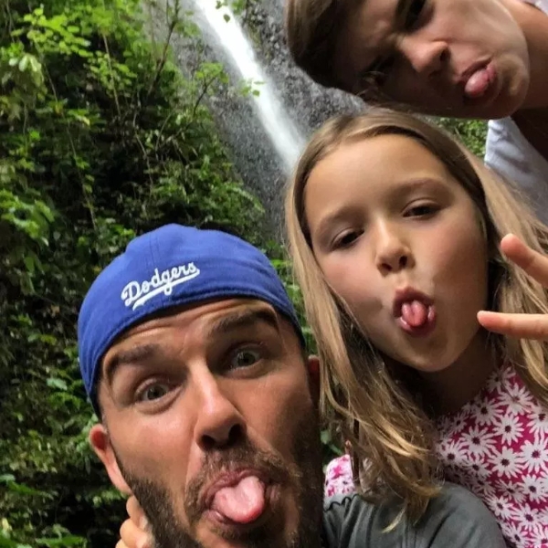 幸運躲過龍目島強震　貝克漢在 Instagram 曬一家人峇里島渡假照