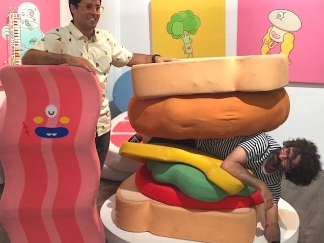 不只看，還能玩到瘋掉！Line 貼圖插畫家「Brosmind」首次來台設展　「太空車、互動三明治」遊回童年！