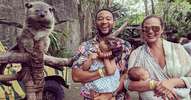 約翰傳奇一家人至峇里島放暑假　女兒開心到與動物說話超級可愛！