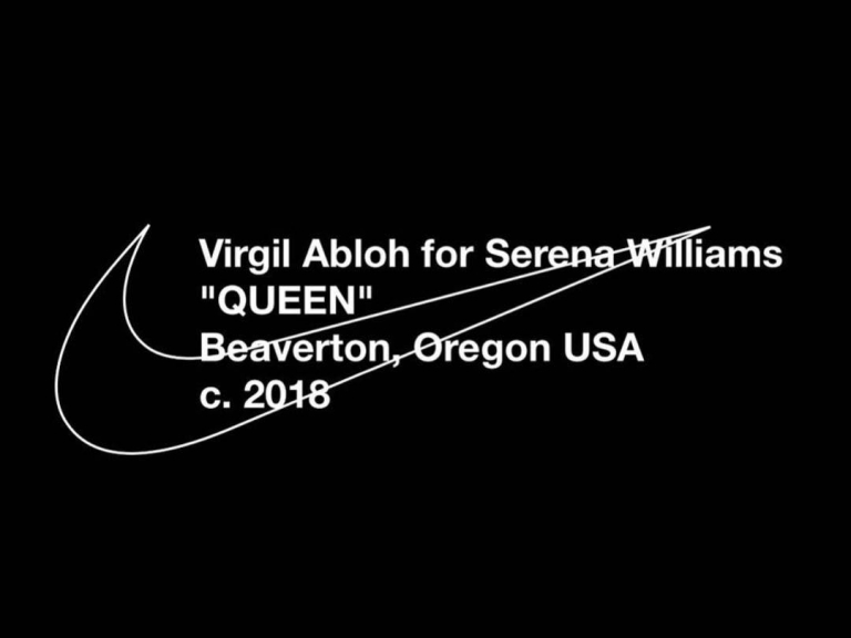 「THE TEN 2.0 」還沒出完又來新招?Virgil Abloh 宣布將為美國網球天后 Serena Williams 打造「 QUEEN 」系列!