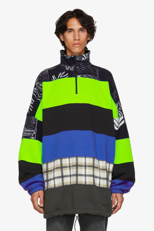 以煙囪做為設計靈感！BALENCIAGA 2018 秋冬季新品衛衣螢光撞色超高調上市