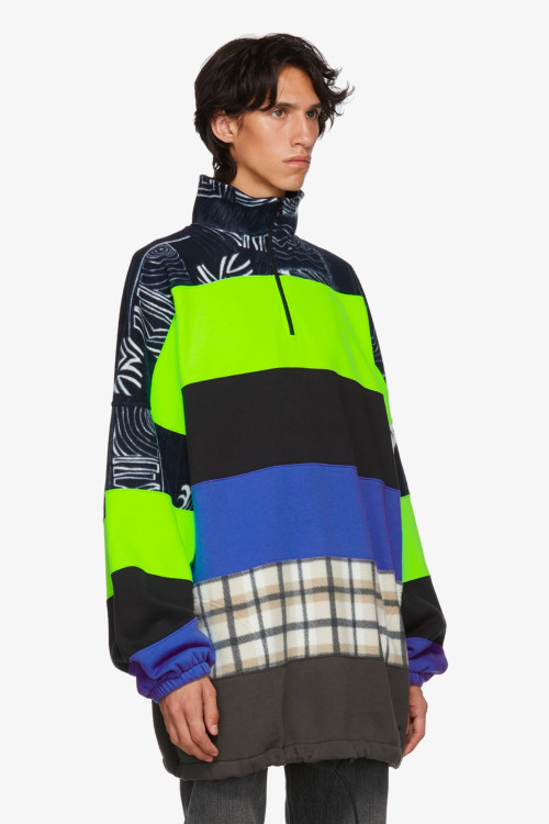 以煙囪做為設計靈感！BALENCIAGA 2018 秋冬季新品衛衣螢光撞色超高調上市