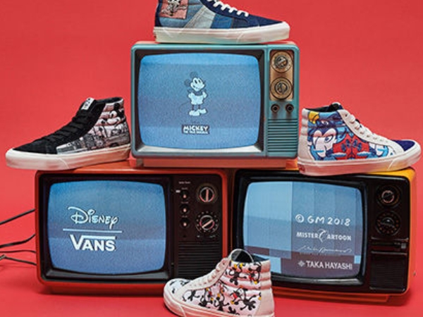 迪士尼粉絲看這邊！Vault by Vans x Disney 2018 全新聯名系列與四位藝術家共同慶祝米奇 90 歲生日