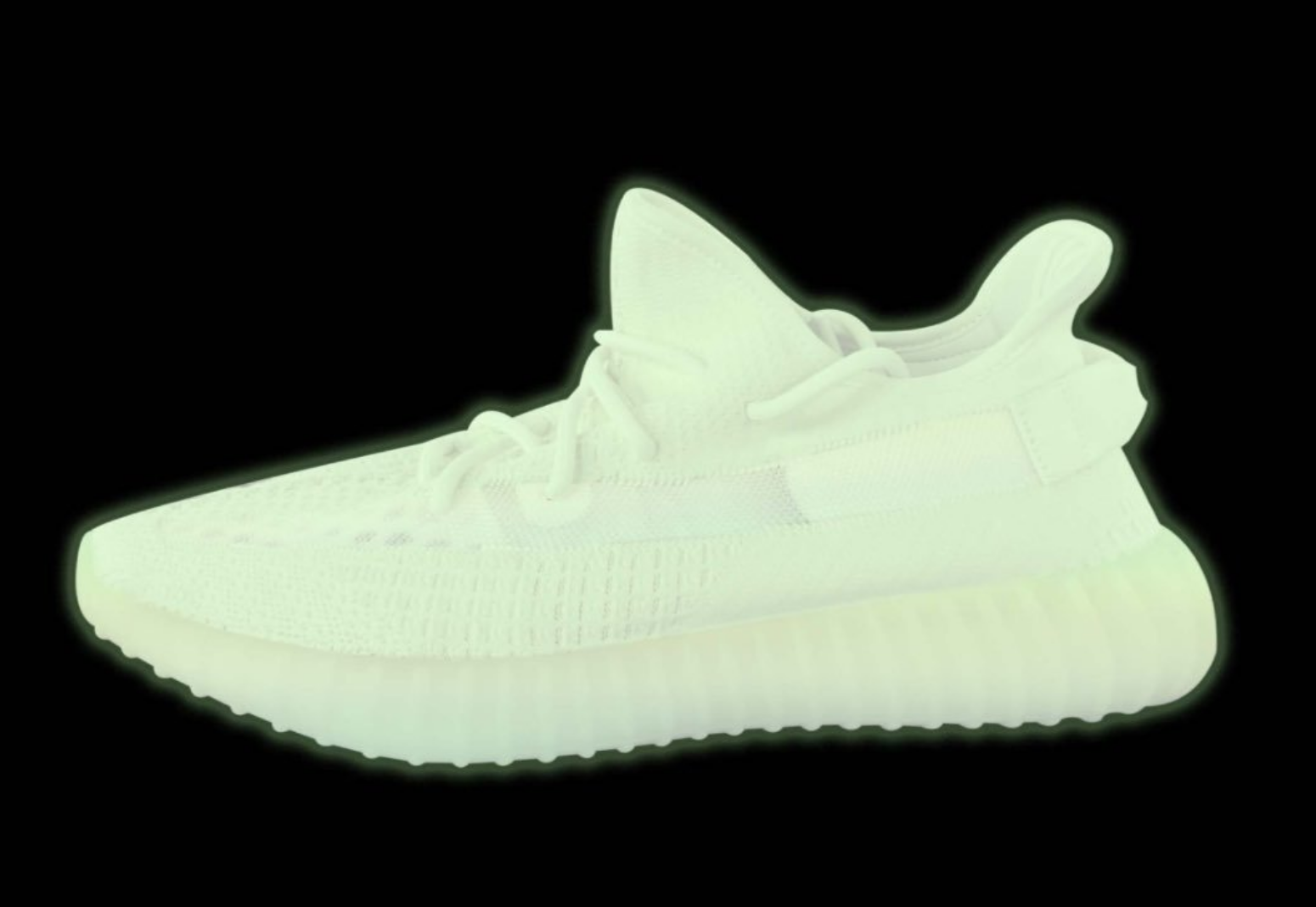 越來越高調,肯爺開心宣布全新 Yeezy boost 350 兩種配色整雙都有夜光加持!