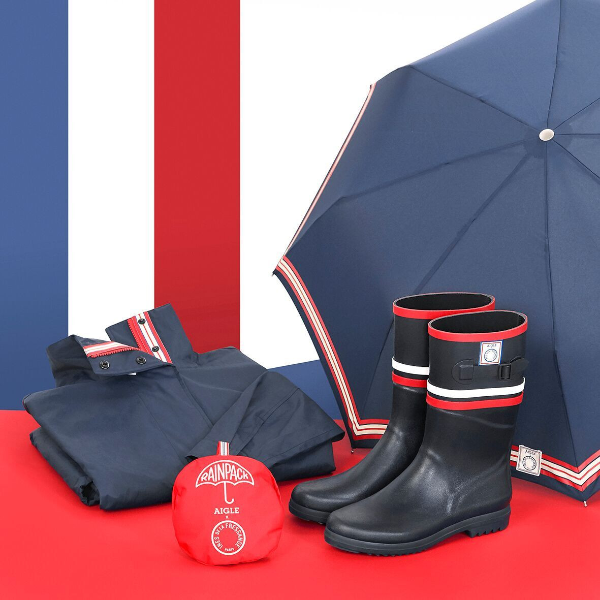 想體驗法國女生的浪漫風情嗎？「AIGLE x INES DE LA FRESSANGE」時尚聯名系列優雅上市！