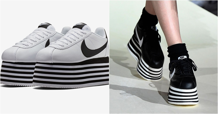 cdg x nike cortez