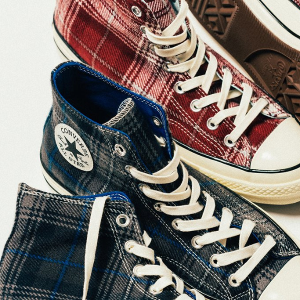 Converse 推出秋季「復古格紋」帆布鞋　羊毛材質搭配 4 色款式超想敗！