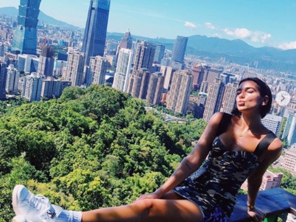 幹勁超強！Dua Lipa 台北演唱會前夕狂奔爬象山　眺望 101 大讚「美景太值得了」！
