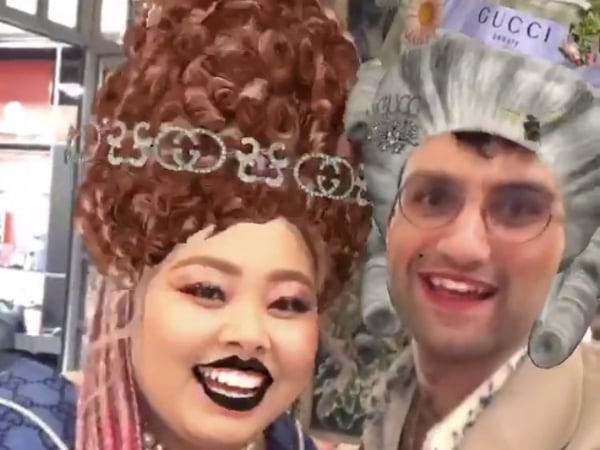Gucci beauty IG 正式開通！獨家推出「復古宮廷髮型濾鏡」，免飛巴黎也能感受時裝周的盛況
