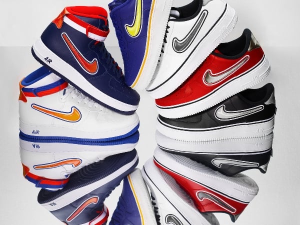 球鞋也能玩「超級變變變」？Nike Air Force 1 全新風格多樣款式呈現　有的甚至已經沒鞋帶了！