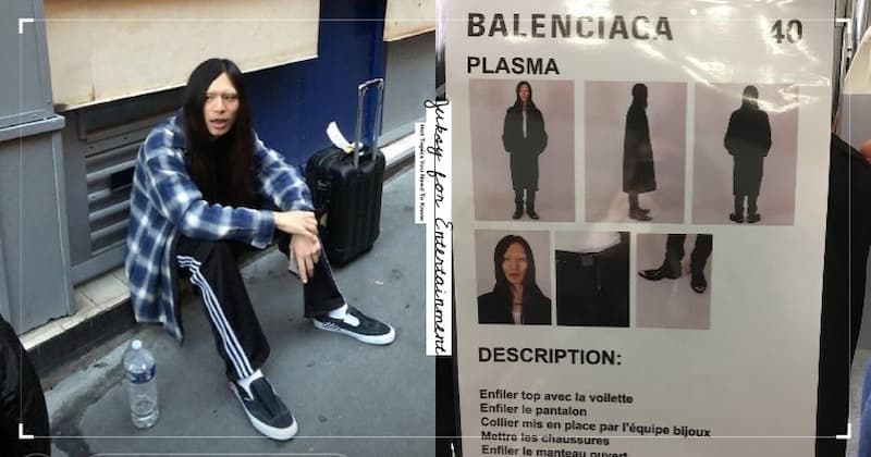 日本「高挑長髮男」在街頭突被星探搭話，現在他已成為 Balenciaga 走秀模特兒！
