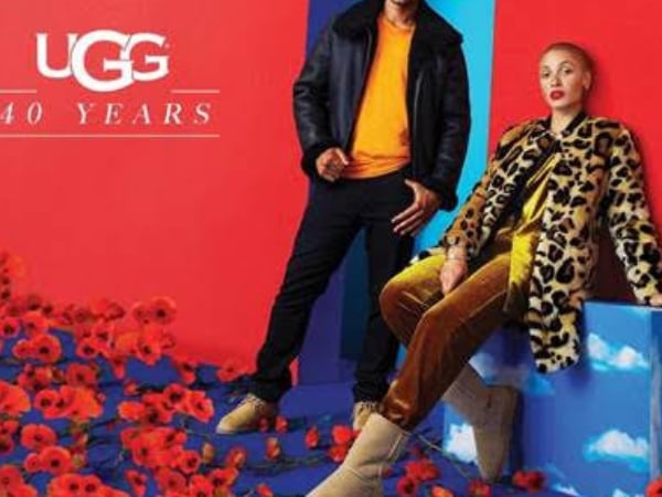 UGG 慶祝 40 周年 攜手超模 Adwoa Aboah 與時裝設計師 Heron Preston 個性演繹周年形象廣告