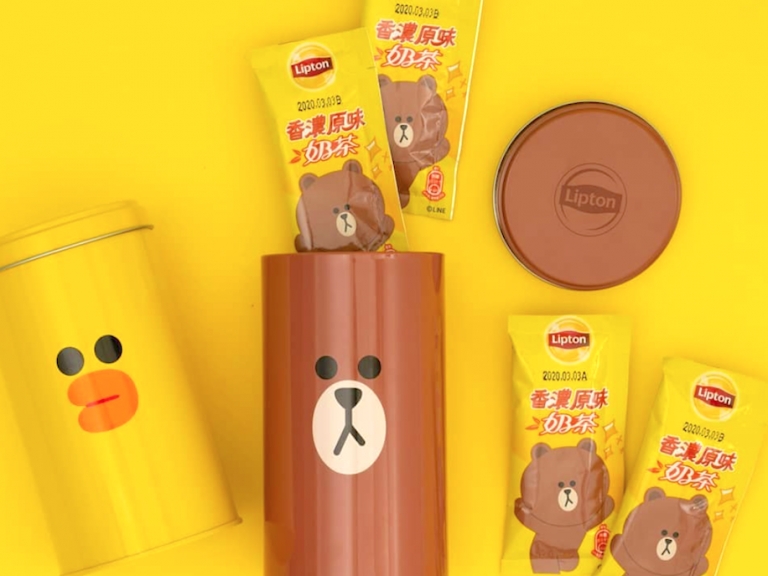 熊大控必收！「立頓 X Line Friends」祭出限定公仔組　超療癒「莎莉、兔兔」杯緣子讓你超想敗！
