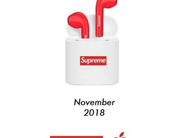 你敢出我就敢買！Supreme x Apple AirPods 將在 11 月問世？