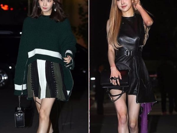 美腿大車拼！少女時代潤娥、BLACKPINK Rose「短裙」出席同場時尚派對！