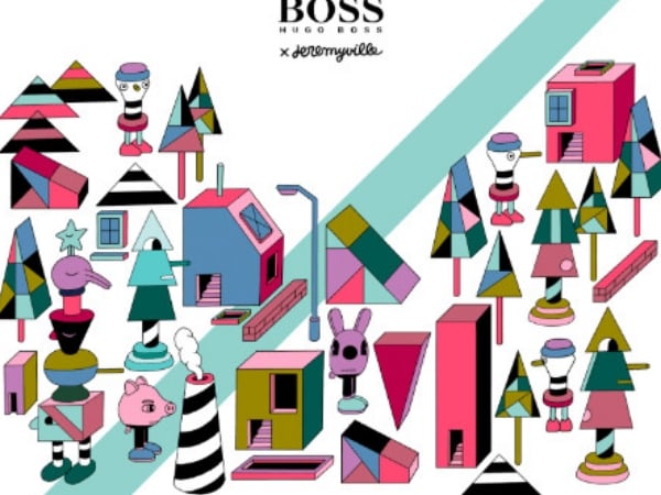 BOSS 全新 Holiday 企劃！邀請紐約藝術家 Jeremyville 親自打造專屬 BOSS 的卡通角色