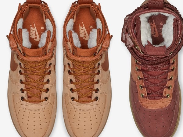 直接把羊毛縫在鞋內!超強禦寒神物 Nike SF Air Force 1「羊毛特製版」保暖登場!