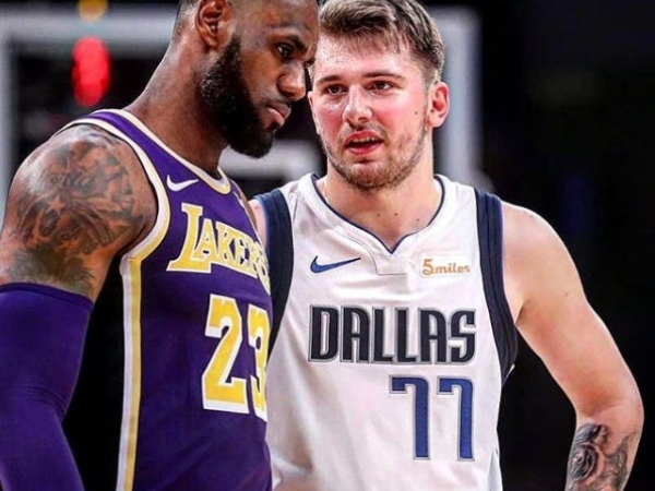 與偶像對決!獨行俠隊 Luka Doncic 交手湖人後獲贈一件「詹皇原味簽名球衣」
