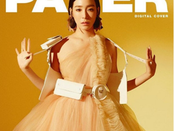 單飛後首登美國雜誌封面!少女時代Tiffany 「透視裝」展現 K-POP 魅力!
