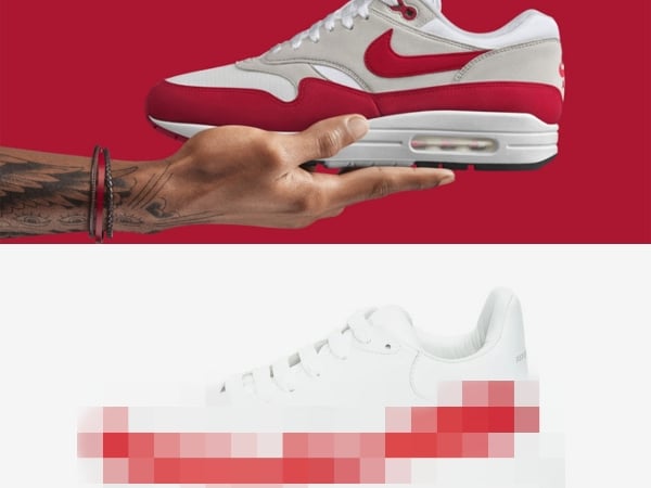 Alexander McQueen 推出激似 Nike Air Max 系列鞋款！連詹皇都開砲！