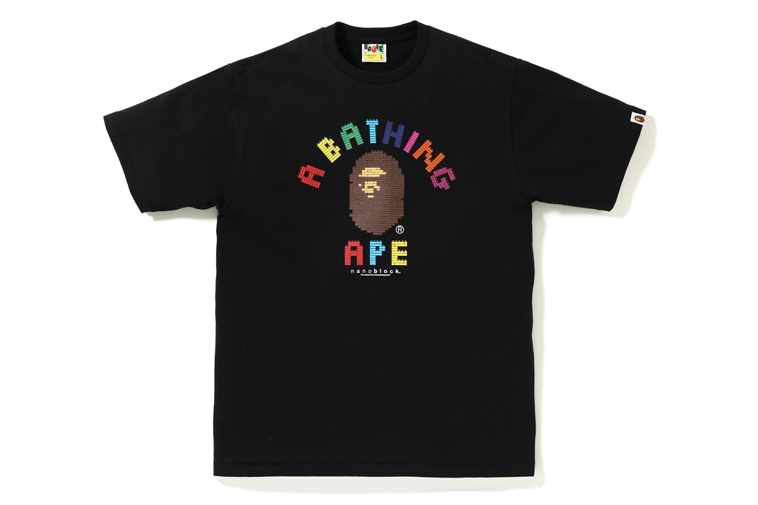 這不是馬賽克？此次 A BATHING APE® x nanoblock® 將把兇猛猿頭轉化成可愛迷你積木！