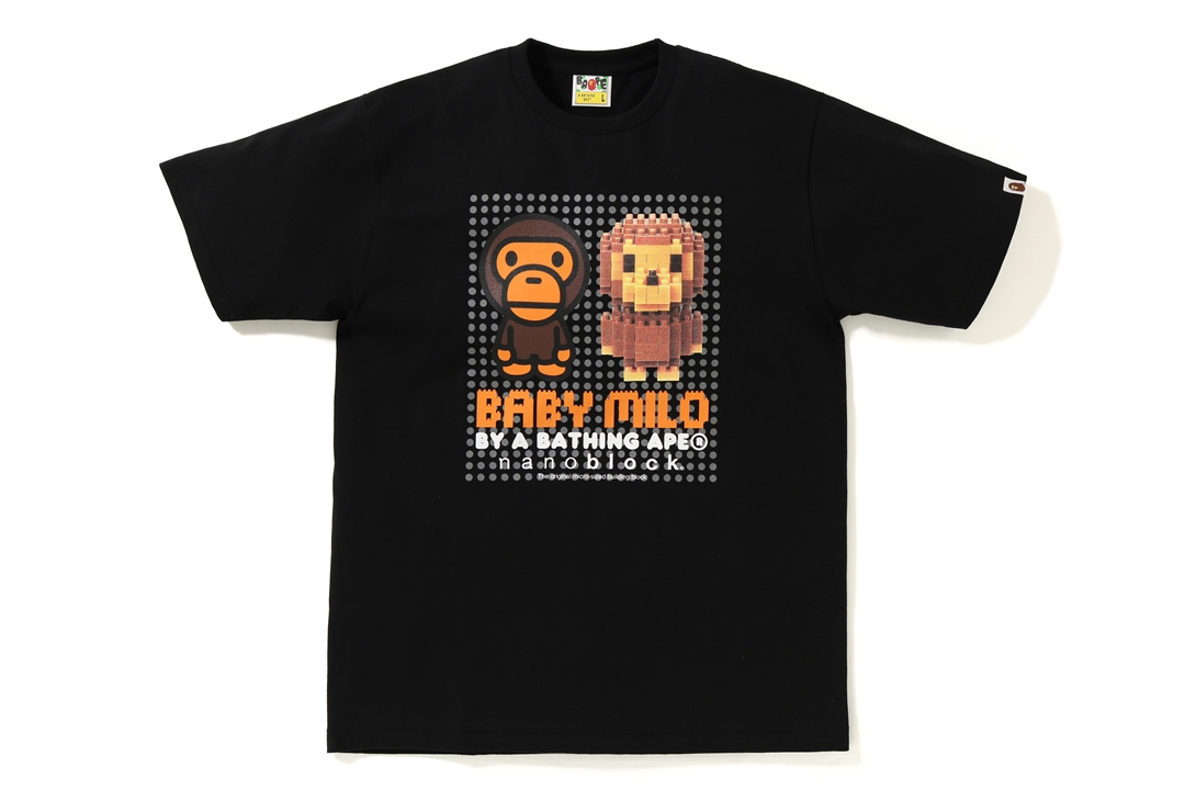 這不是馬賽克？此次 A BATHING APE® x nanoblock® 將把兇猛猿頭轉化成可愛迷你積木！