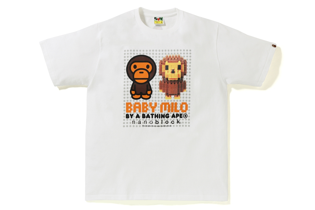 這不是馬賽克？此次 A BATHING APE® x nanoblock® 將把兇猛猿頭轉化成可愛迷你積木！