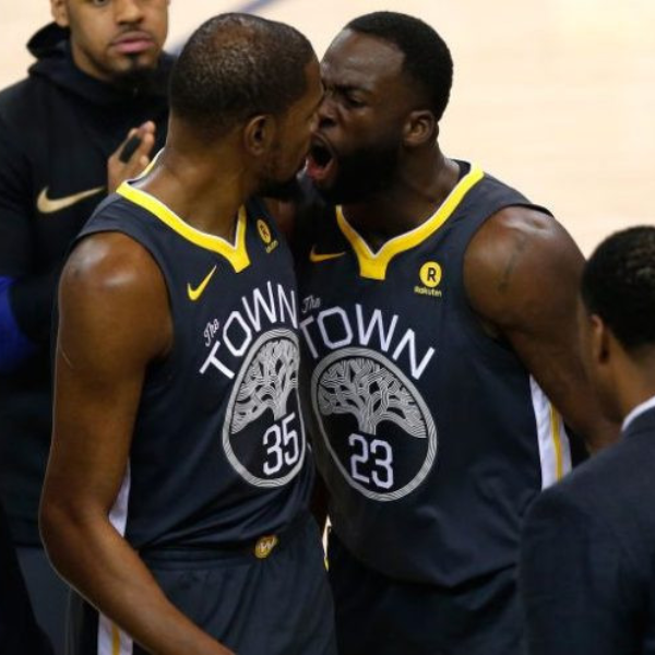 衛冕軍出現內亂？追夢綠與 KD 大吵還狂罵對方「婊子」　勇士高層決定實施「禁賽一場」當作處分