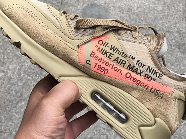 Virgil 真的不打算放過你的荷包!Off White x Air Max 90 全新配色「Desert Ore」即將上架