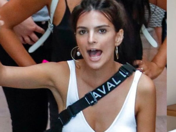 辣模 Emily Ratajkowski 回應穿太露批評:從來沒想過有人會在意我參加抗議時不穿胸罩!