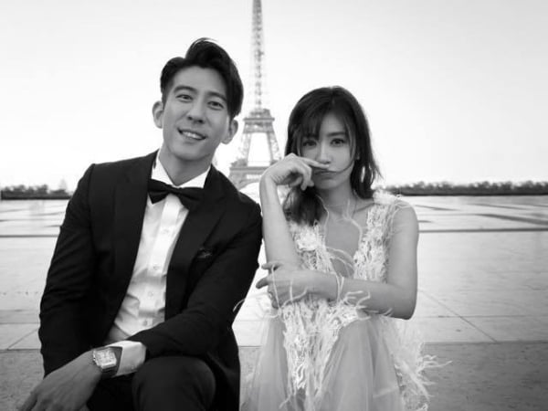 粉紅泡泡爆棚！「賈修」夫妻海島婚禮超浪漫 網友：先給我一副墨鏡