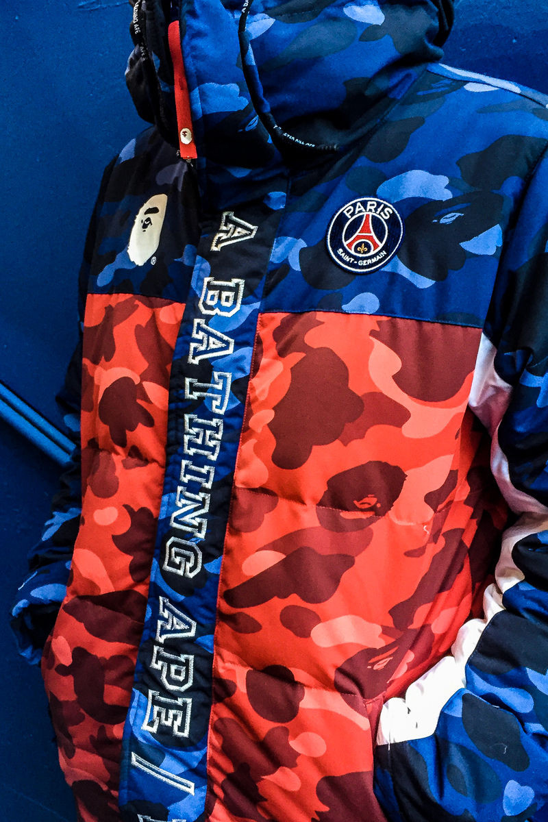 大家最愛的猿人又來啦！Paris Saint-German x A Bathing Ape 全新聯名系列登場