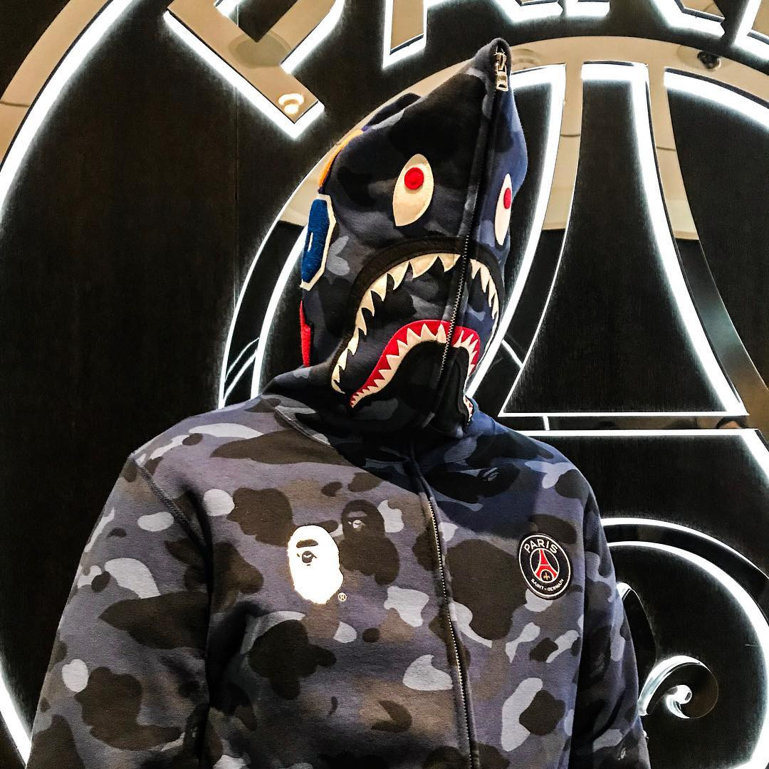 大家最愛的猿人又來啦！Paris Saint-German x A Bathing Ape 全新聯名系列登場