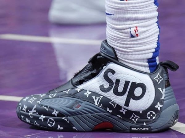 隱藏版鞋餓份子是他！NBA 快艇球員穿 Answer IV 「Supreme x LV」客製版上場狂攻 24 分
