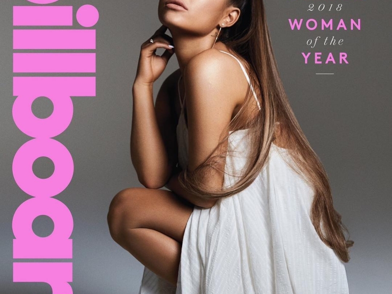 Ariana Grande 榮獲告示牌「年度最佳女性獎」宣布將全力拼事業！