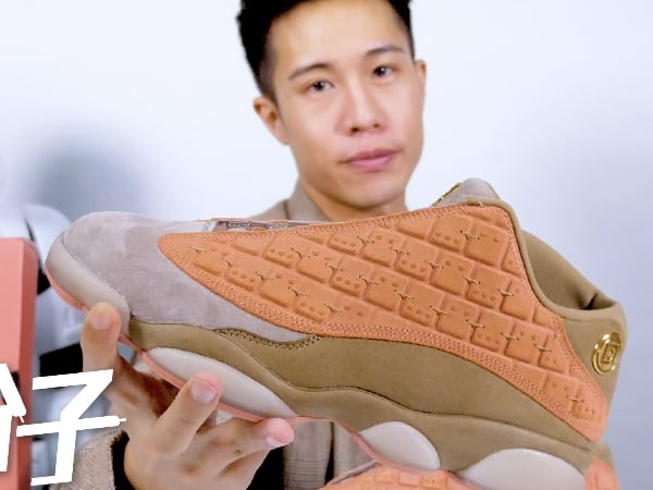【鞋餓份子】想的到這種球鞋設計的也只有陳冠希了！AIR JORDAN 13 x CLOT 搶先開箱
