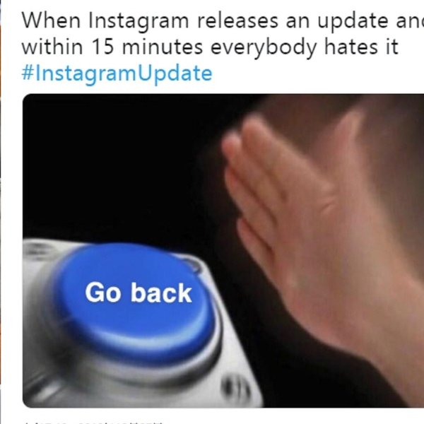 小心別更新！Instagram 將下滑瀏覽改成左右翻頁式 　網友集體崩潰：功能越改越糟！