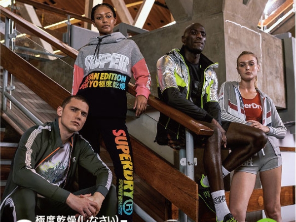 Superdry Sport 2019春夏帶領「休閒運動風潮」到達全新層級！