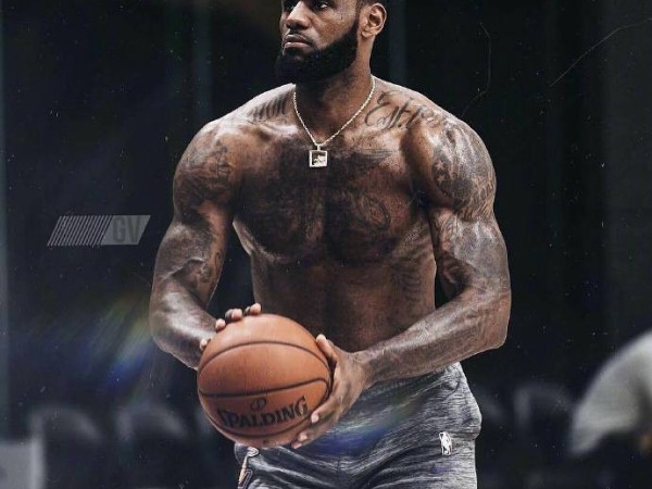 詹姆斯 LeBron James 秀出肌肉照　宣告「困在籠子裡的獅子」被釋放即將回歸！
