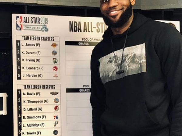 NBA 明星賽陣容出爐！詹皇第一選擇是「濃眉」Anthony Davis　字母哥酸：這是在誘導嗎？