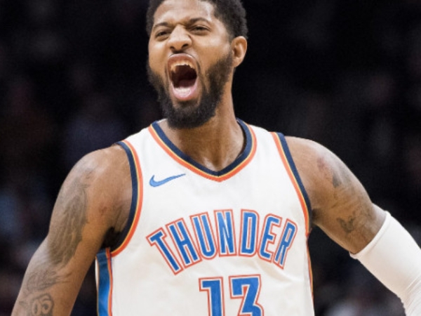 完全無法阻擋！Paul George 狂轟 47 分 12 籃板 10 助攻大三元　帶領雷霆電暈拓荒者！