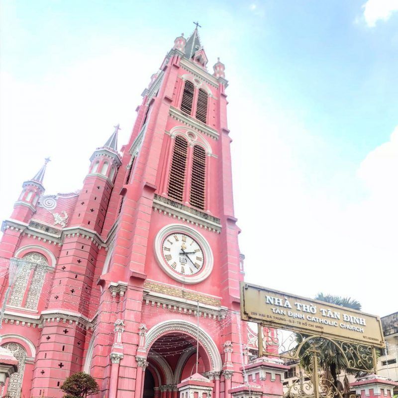 東方小巴黎的粉紅教堂　胡志明市熱門景點充滿少女心！